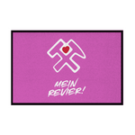 Fußmatte mit Gummirand Mein Revier