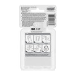 Command™ Mini-Haken, transparent, mit transparenten Strips, 17006CLRFGN | Packung (1 Stück)