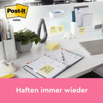 Post-it® Notes, Gelb, 38 mm x 51 mm, Promotion, 100 Blatt/Block, 16 Blöcke + 4 Gratis/Packung, 100% PEFC, SGSCH-PEFC-COC-110078 | Packung (1 Stück)