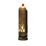Feuertonne "Feuerwehrmann" inkl. Personalisierung