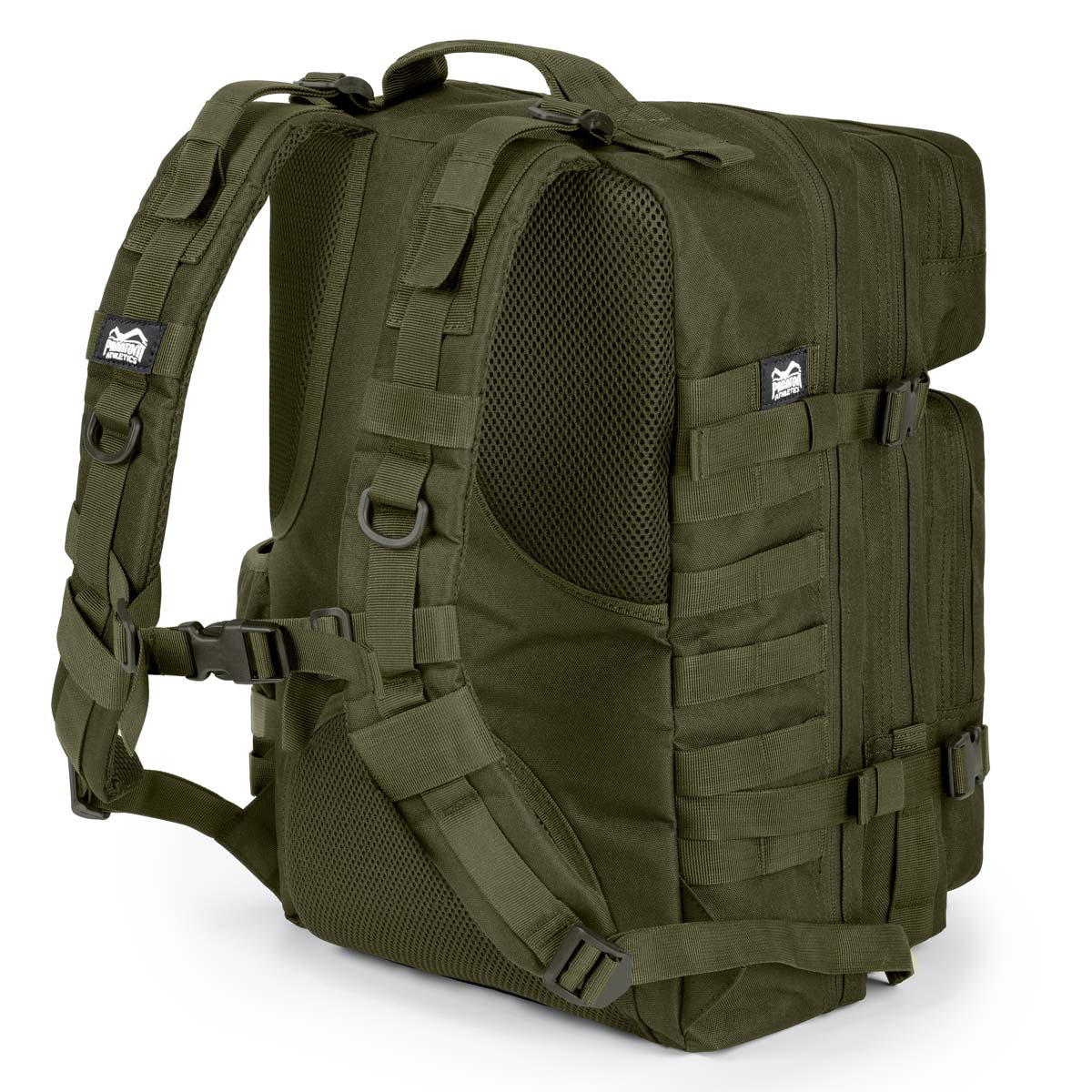 DELTA Rucksack – Army (45 L) | MOLLE, Bungee, wasserabweisend, Laptop 16″