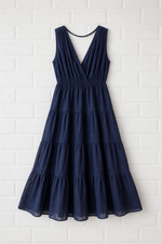 Baumwollkleid- VERDANT WINTER