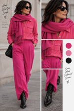 Jeansjacke gestreift- NEW WINTER