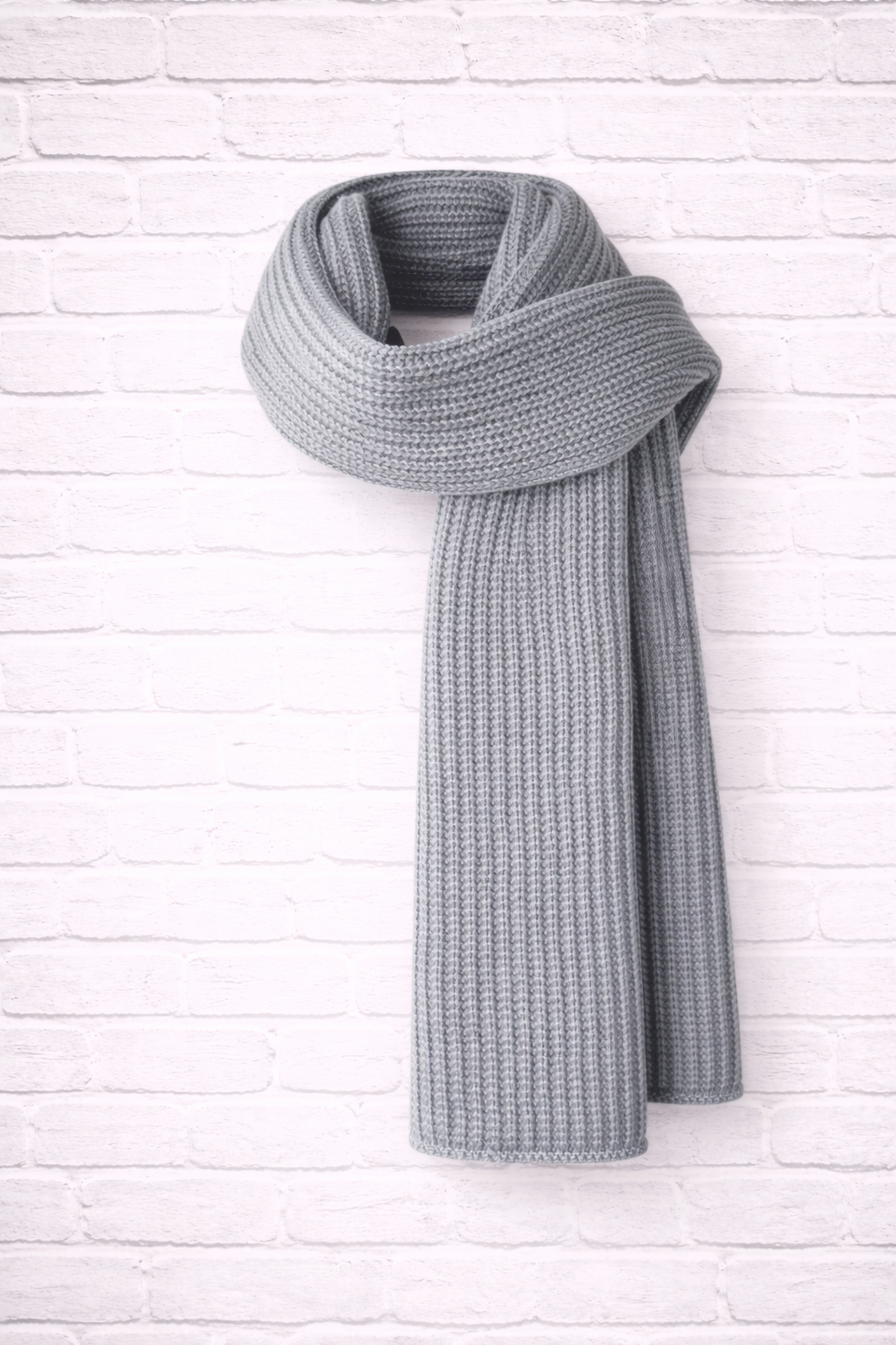 ECO FRIENDLY STRICKSCHAL- GRAU - SMART SUMMER