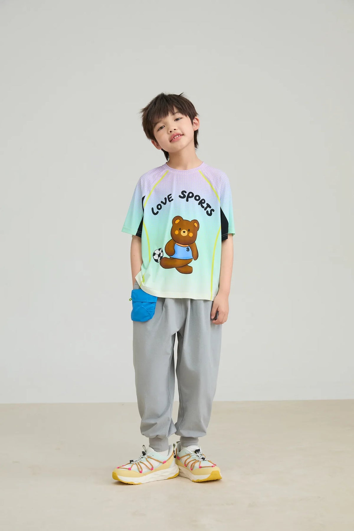 Football Bear Active Tee