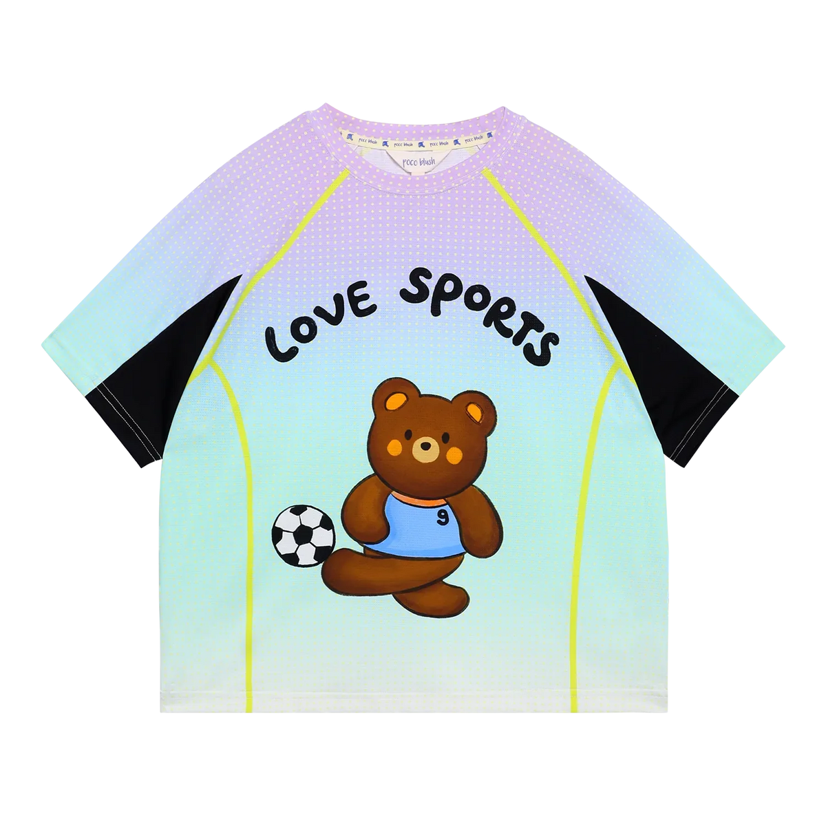Football Bear Active Tee