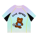 Football Bear Active Tee