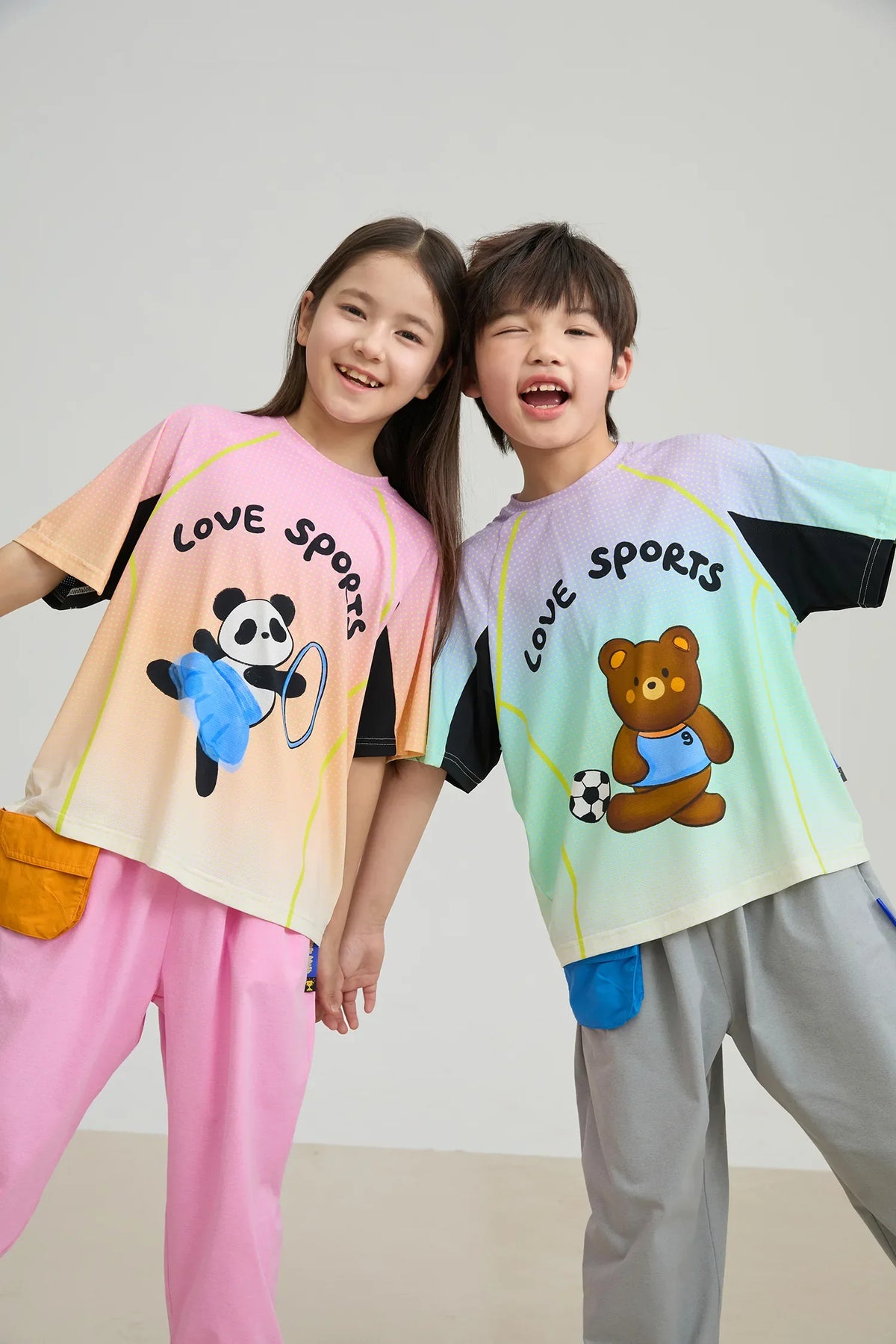 Football Bear Active Tee