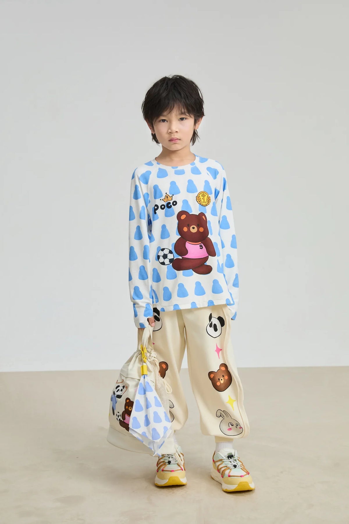 Football Bear Sports Tee