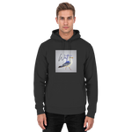 Wattvogel Motiv mit Nordsee Möwe  - Basic Unisex Hoodie