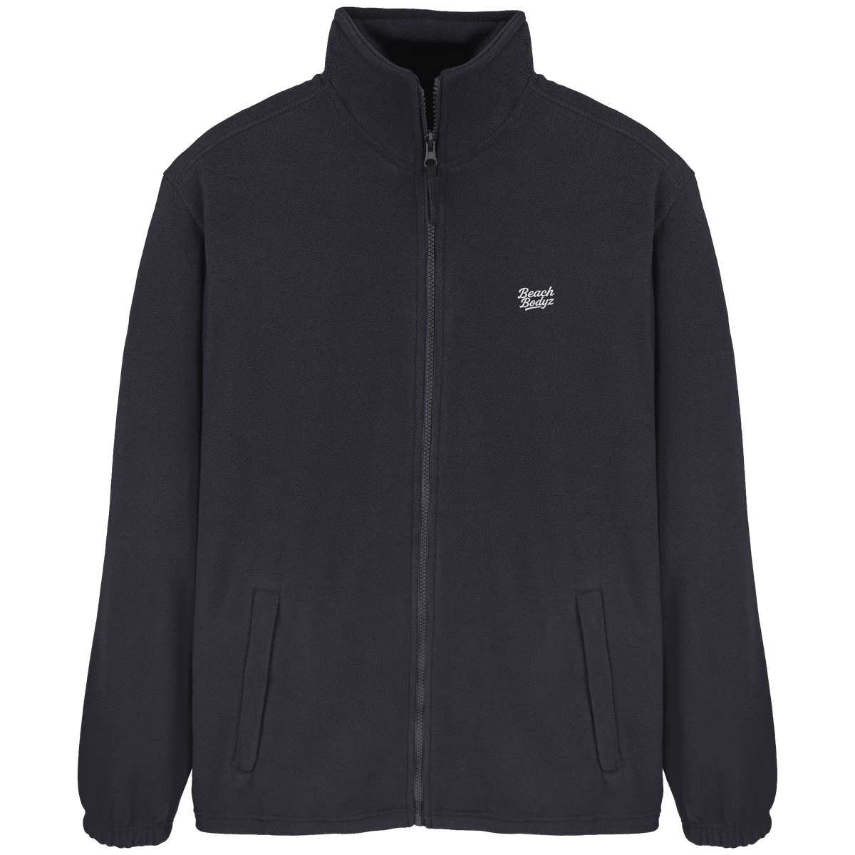 Signature Fleecejacke – weiße Stickerei