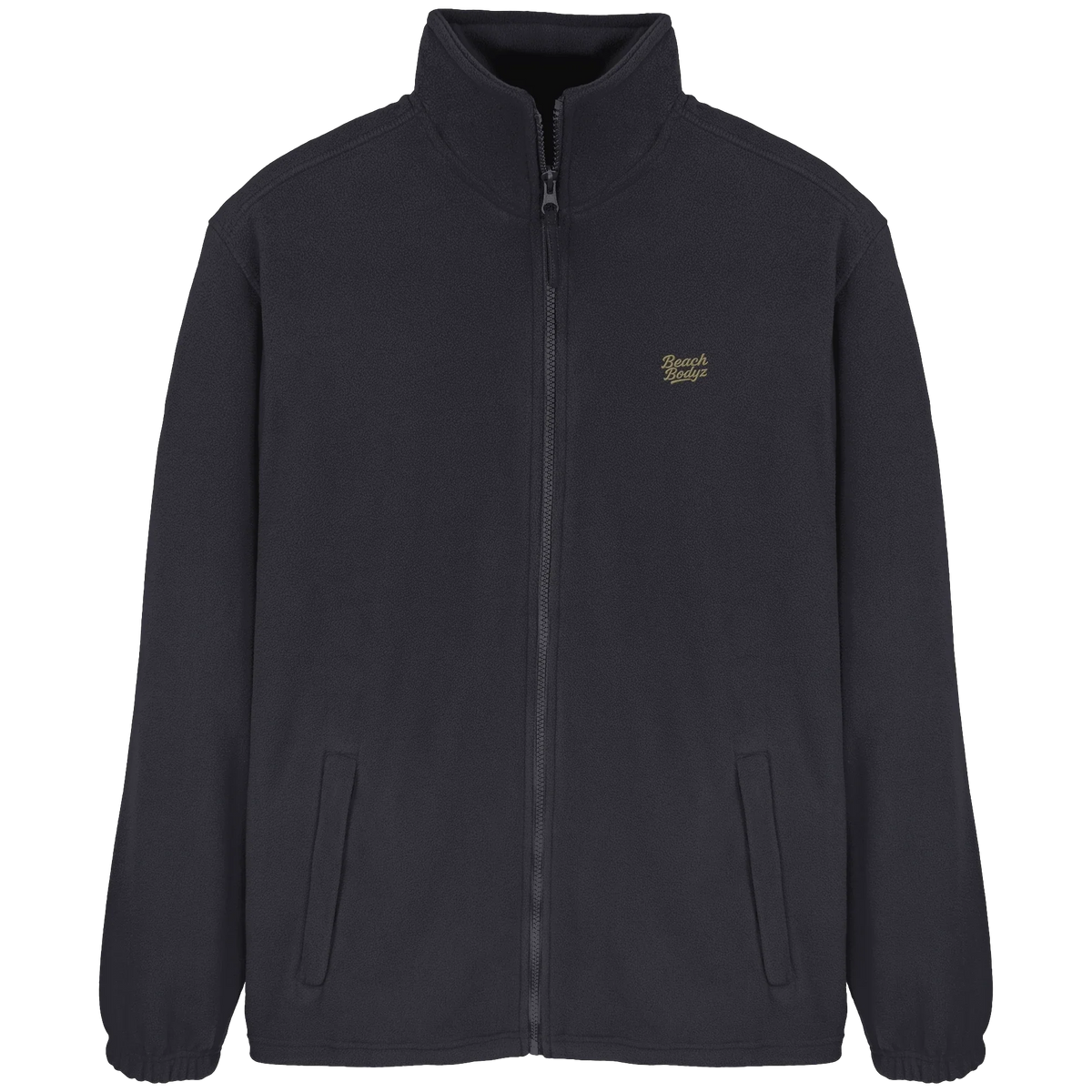 Authentic Fleecejacke – goldene Stickerei