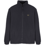 Authentic Fleecejacke – goldene Stickerei