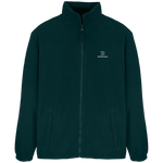 Identity Fleecejacke – weiße Stickerei