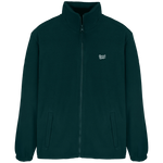 Signature Fleecejacke – weiße Stickerei