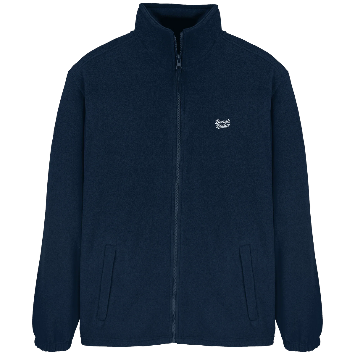 Signature Fleecejacke – weiße Stickerei