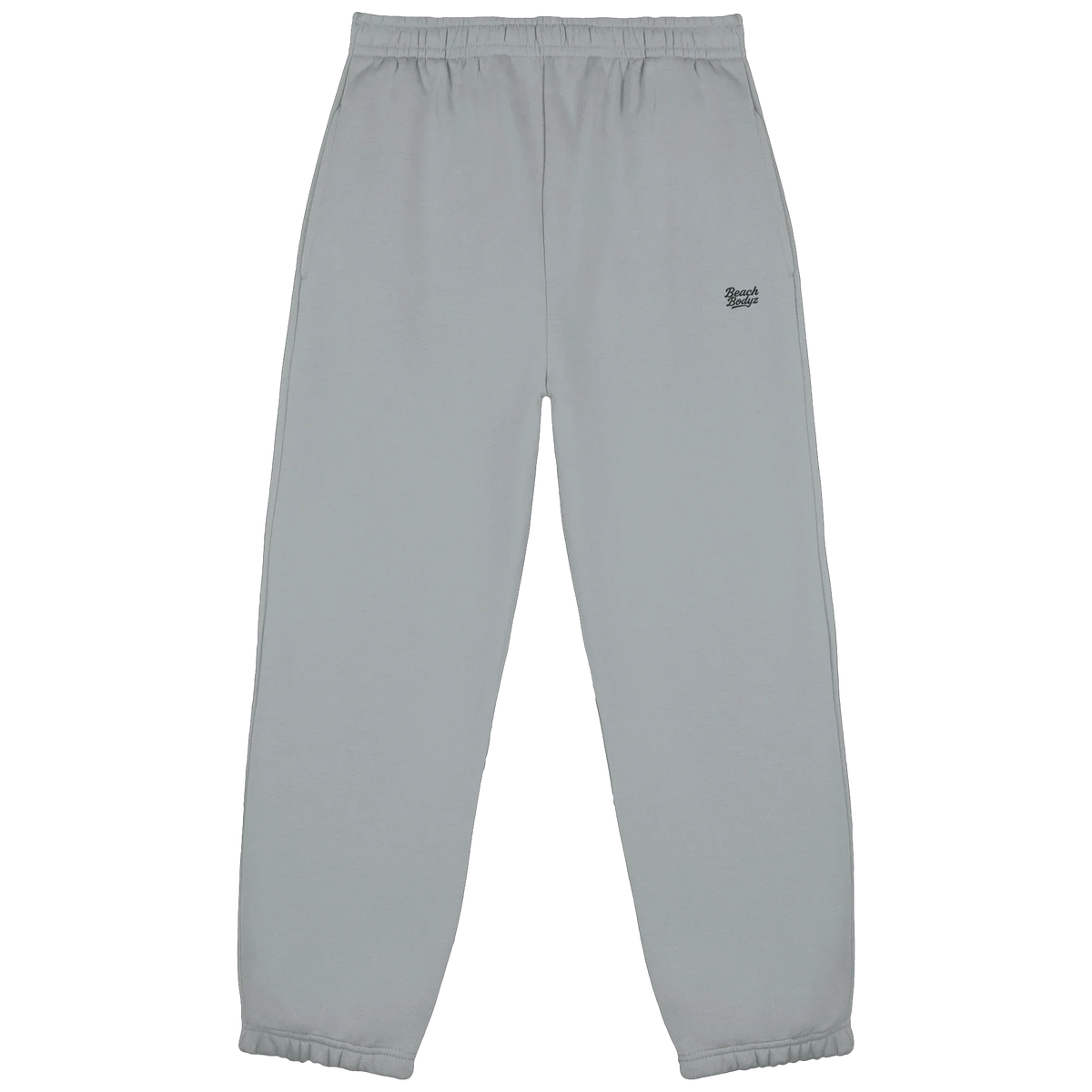 Form Fluffy Jogginghose – schwarze Stickerei