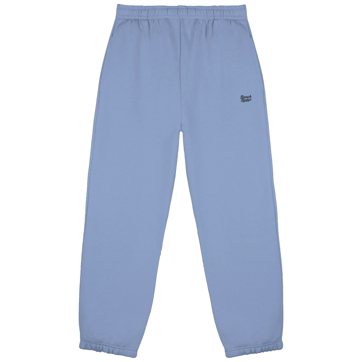 Form Fluffy Jogginghose – schwarze Stickerei