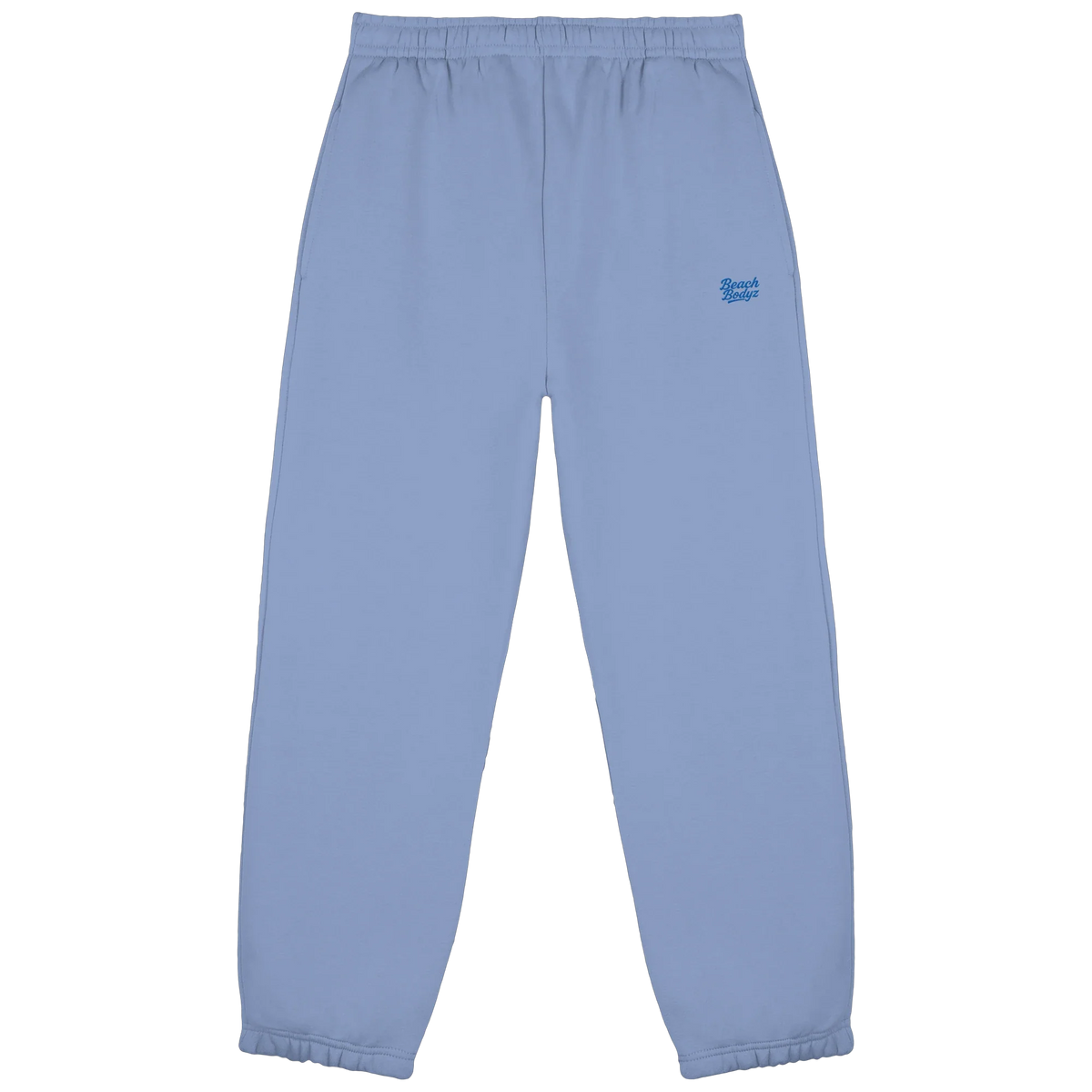 Motion Fluffy Jogginghose – blaue Stickerei