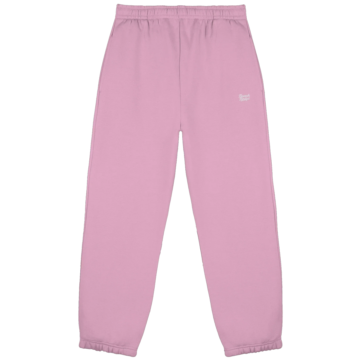 Signature Fluffy Jogginghose – weiße Stickerei