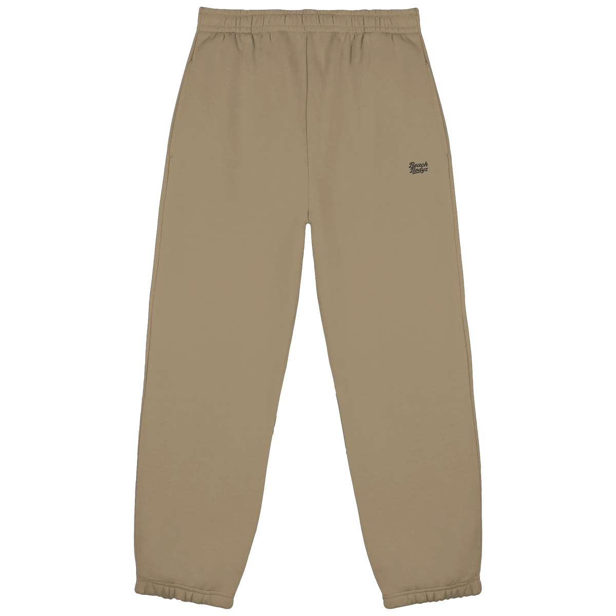 Form Fluffy Jogginghose – schwarze Stickerei