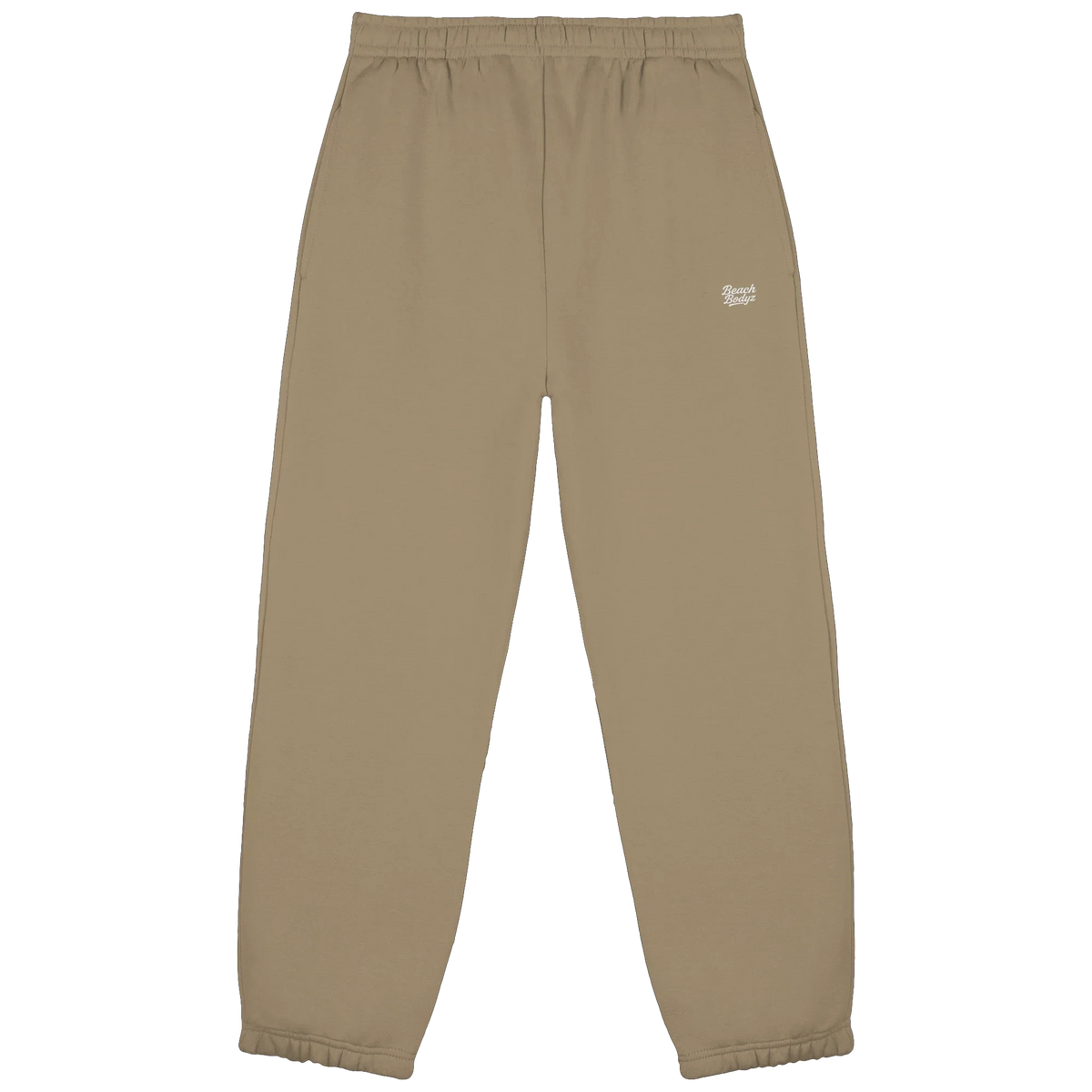 Signature Fluffy Jogginghose – weiße Stickerei