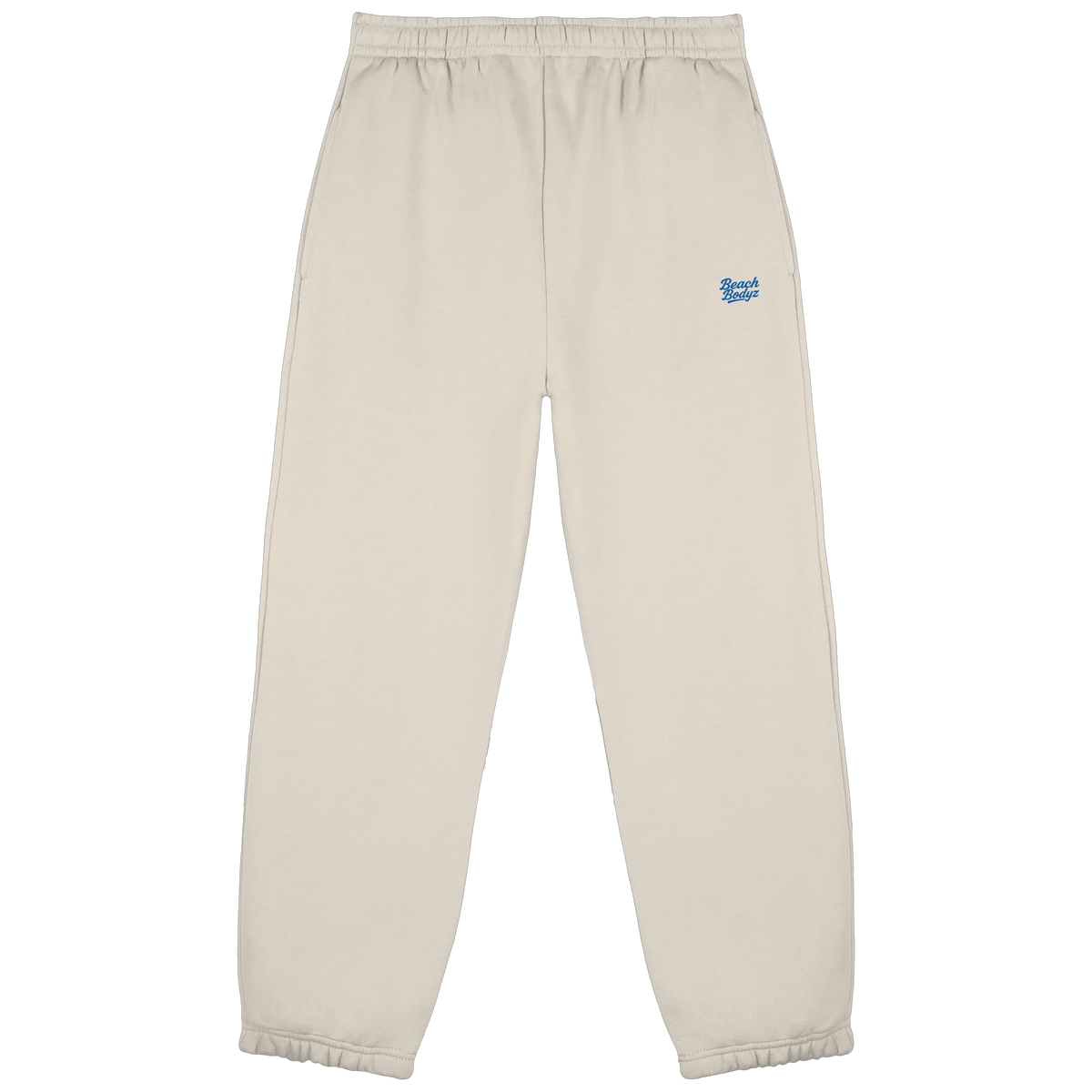 Motion Fluffy Jogginghose – blaue Stickerei