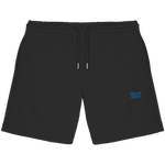Motion Sweatshorts 300 g/m² – blaue Stickerei