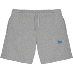 Motion Sweatshorts 300 g/m² – blaue Stickerei