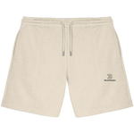 Standard Sweatshorts 300 g/m² – schwarze Stickerei