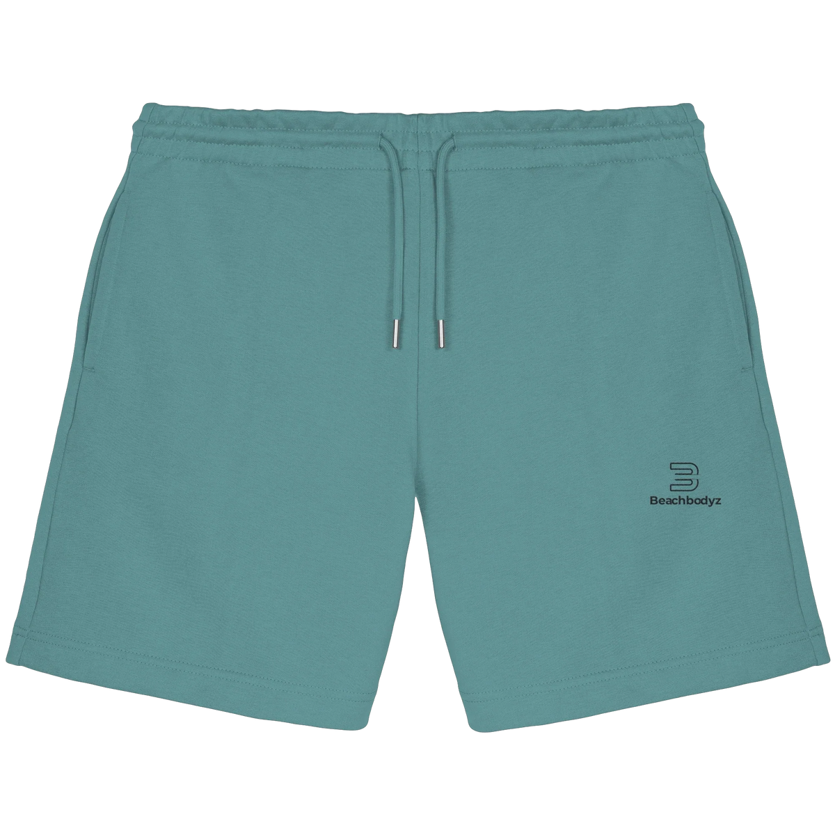 Standard Sweatshorts 300 g/m² – schwarze Stickerei