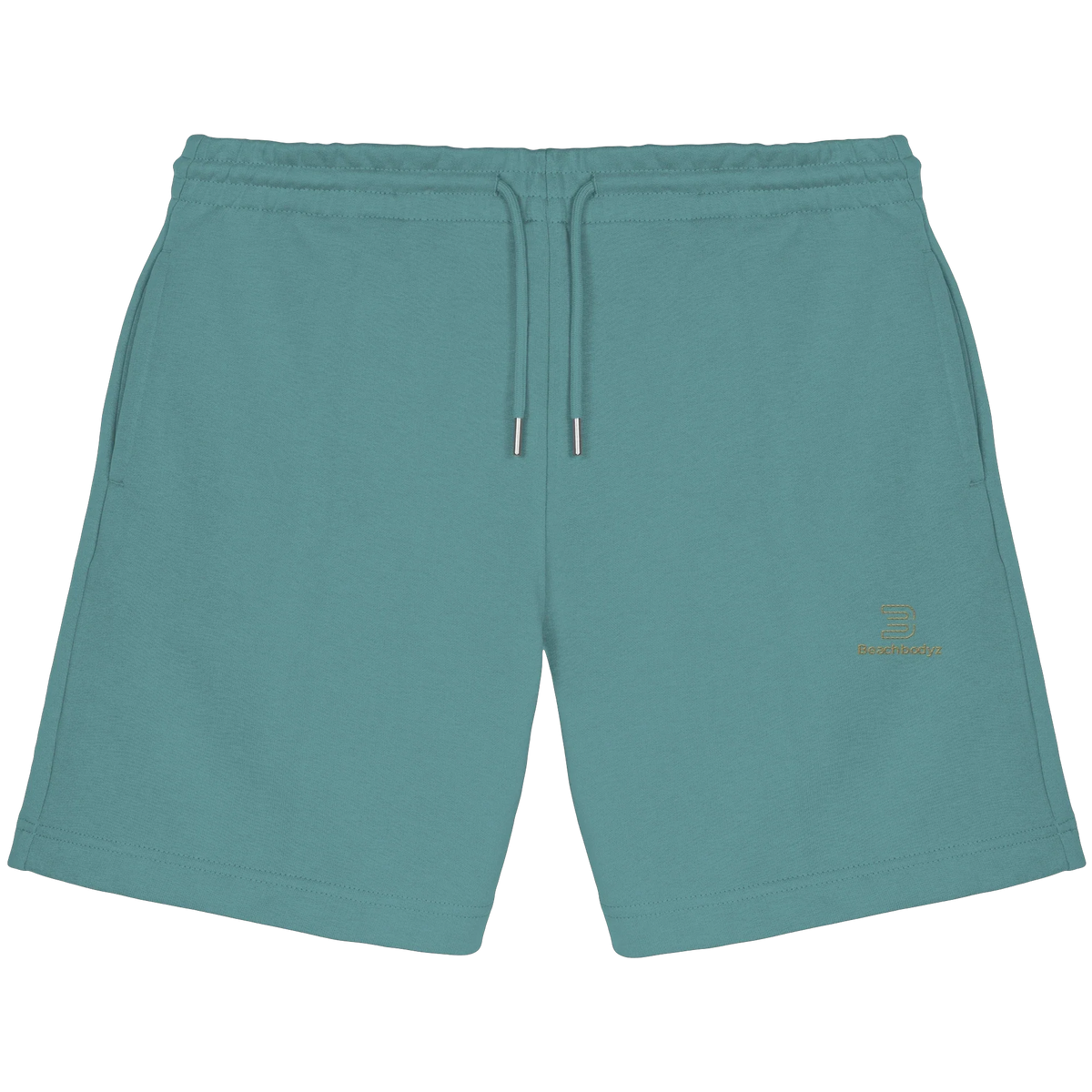 Silence Sweatshorts 300 g/m² – goldene Stickerei