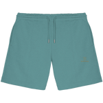 Silence Sweatshorts 300 g/m² – goldene Stickerei