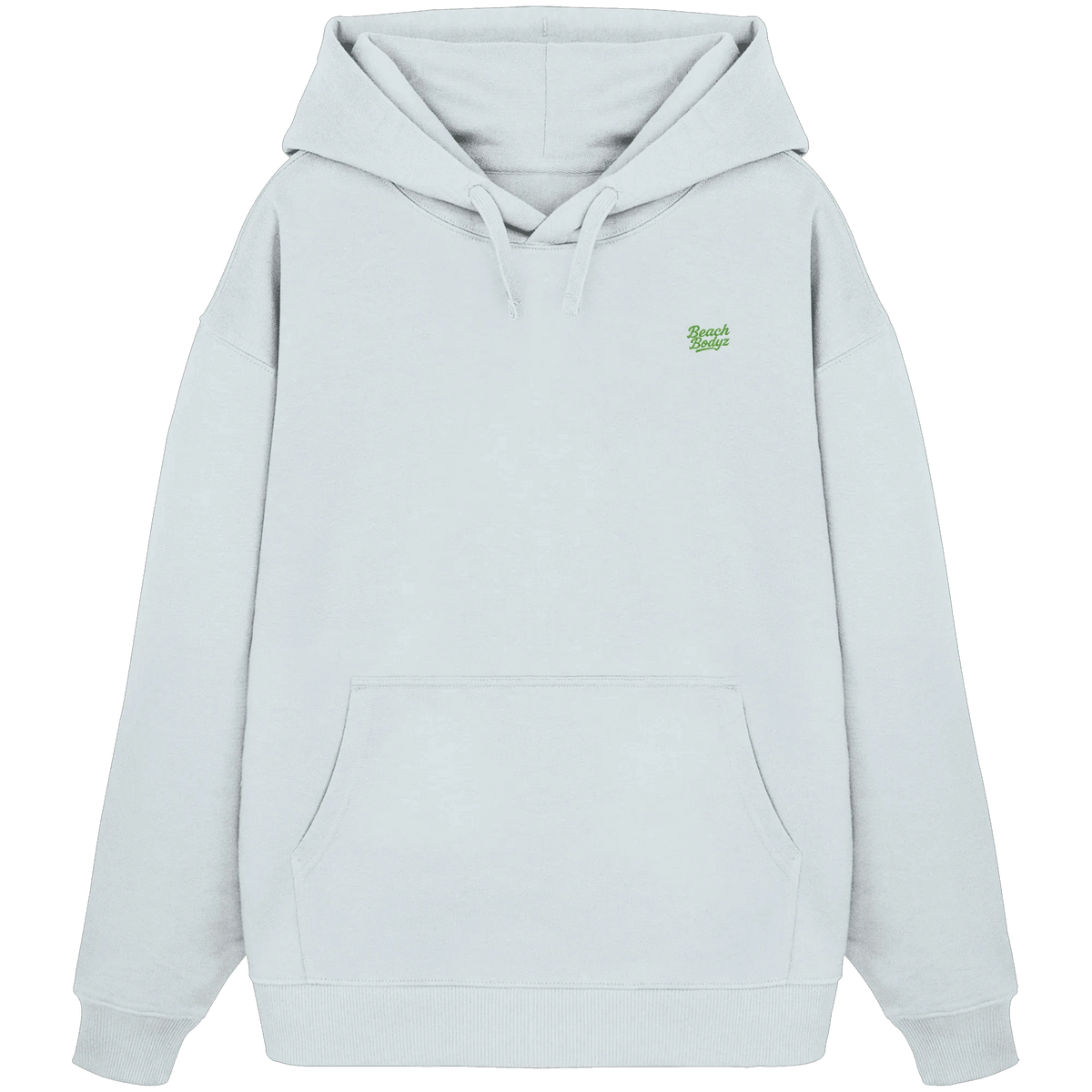 Monster Oversize Hoodie 350 g/m² – Bio-Baumwolle, grüne Stickerei Namma Markt