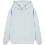 Silence Oversize Hoodie 350 g/m² – Bio-Baumwolle, goldene Stickerei