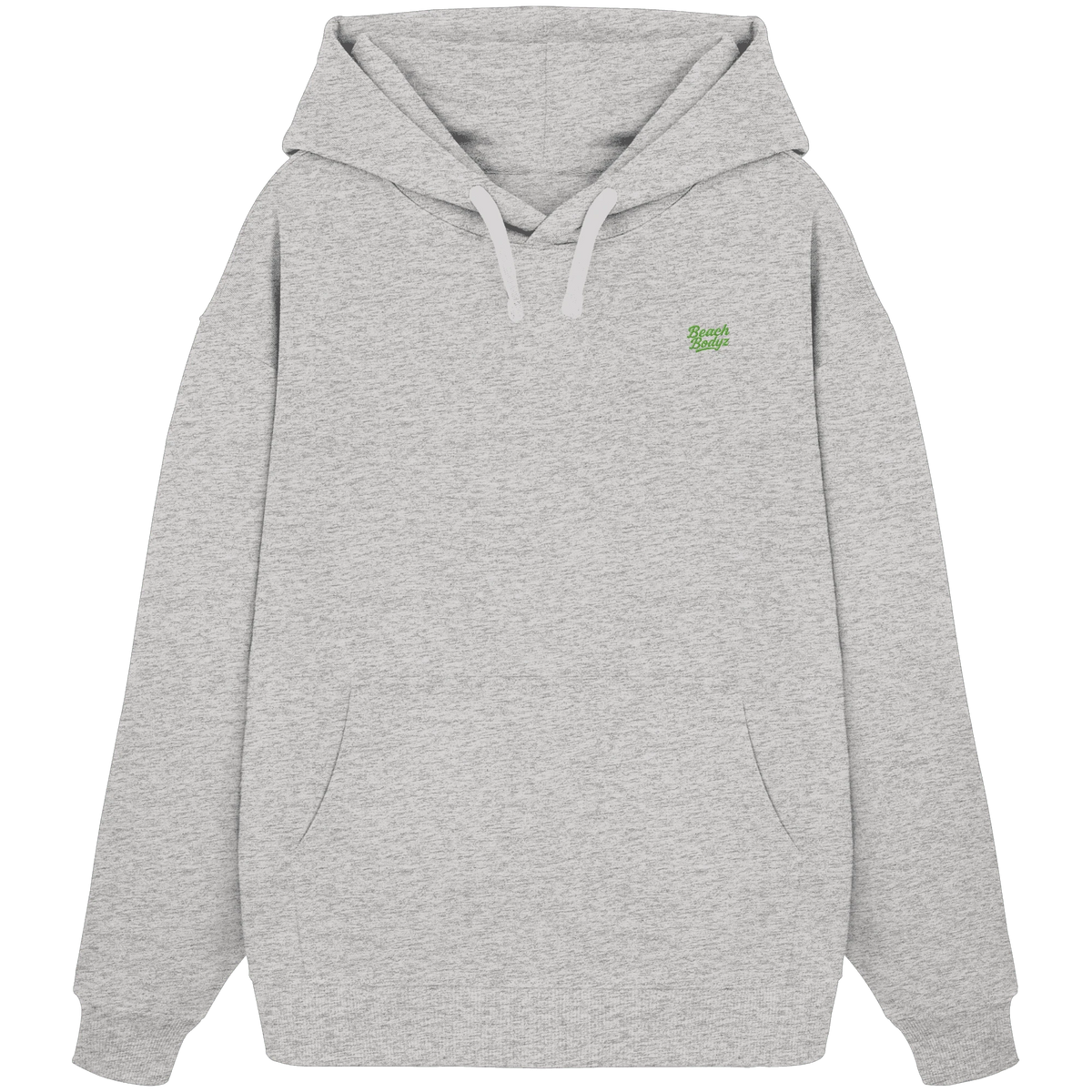 Monster Oversize Hoodie 350 g/m² – Bio-Baumwolle, grüne Stickerei Namma Markt