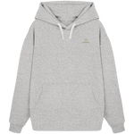 Silence Oversize Hoodie 350 g/m² – Bio-Baumwolle, goldene Stickerei