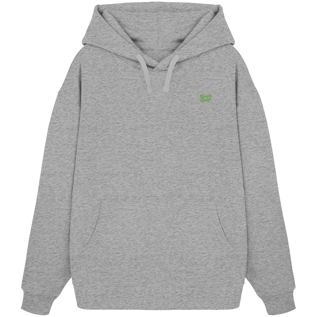 Monster Oversize Hoodie 350 g/m² – Bio-Baumwolle, grüne Stickerei Namma Markt
