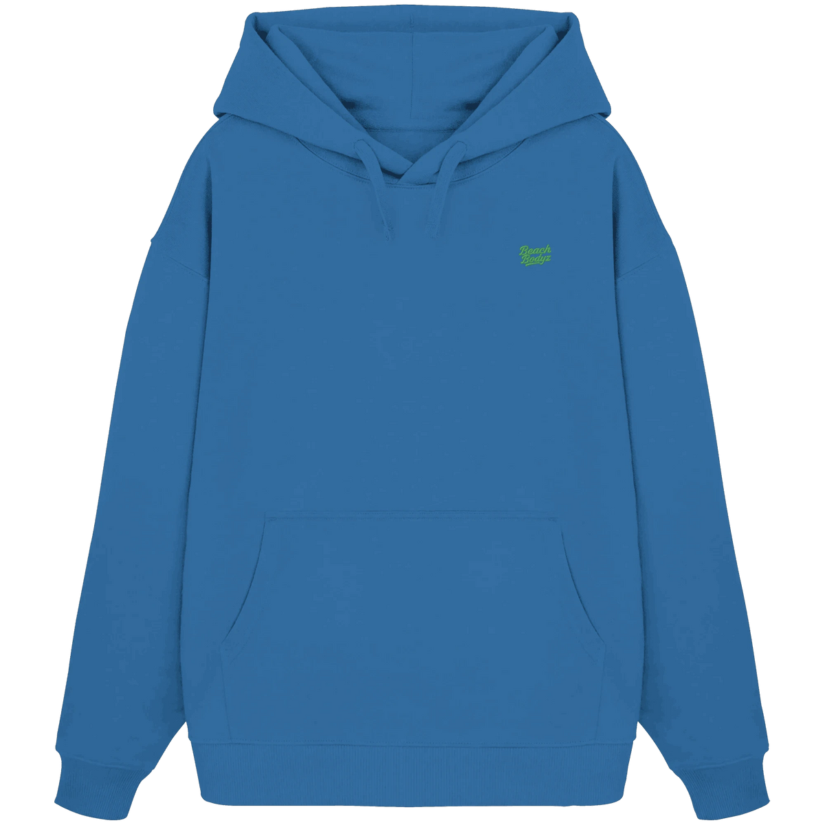 Monster Oversize Hoodie 350 g/m² – Bio-Baumwolle, grüne Stickerei Namma Markt