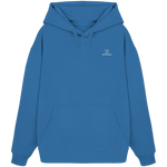 Identity Oversize Hoodie 350 g/m² – Bio-Baumwolle, weiße Stickerei