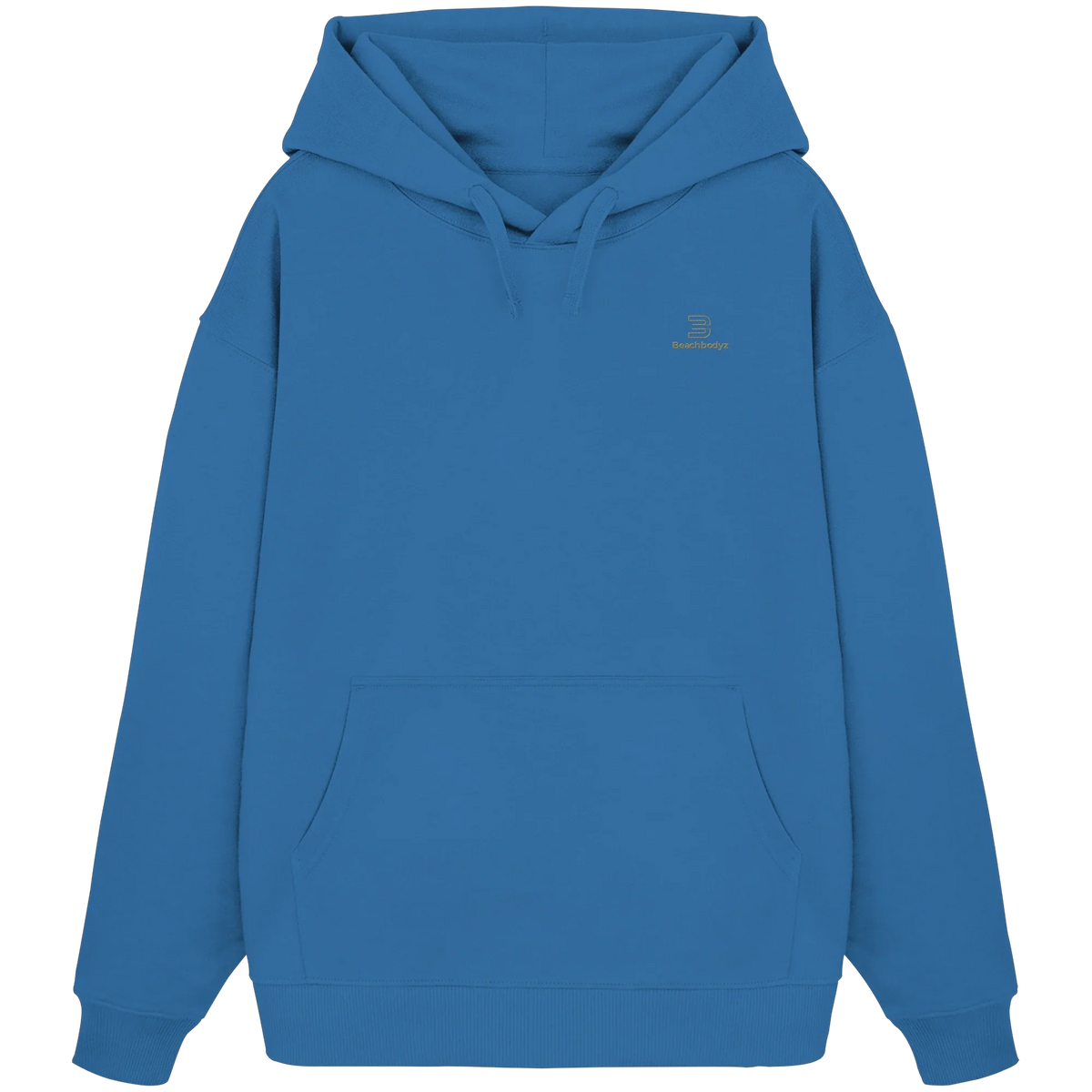 Silence Oversize Hoodie 350 g/m² – Bio-Baumwolle, goldene Stickerei