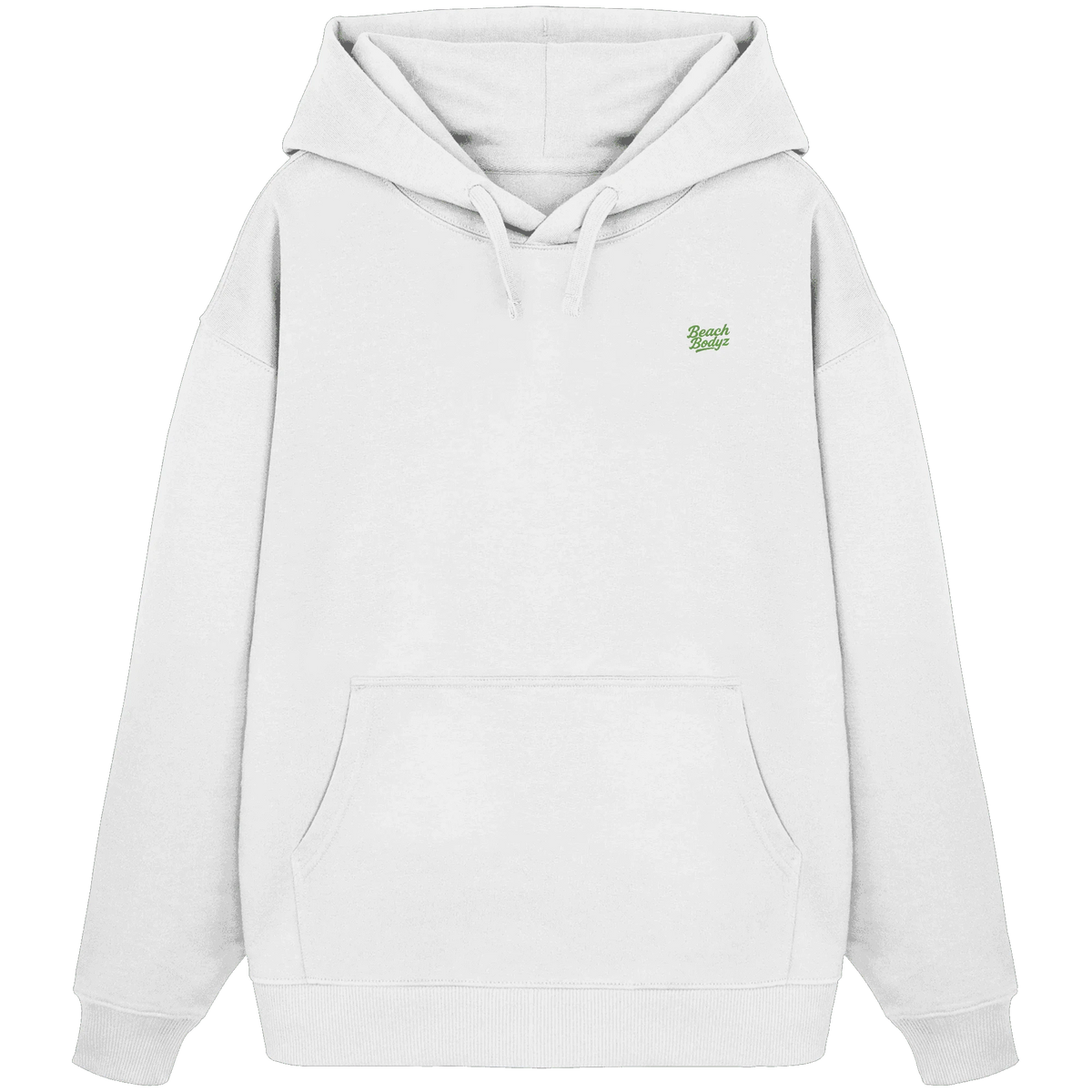 Monster Oversize Hoodie 350 g/m² – Bio-Baumwolle, grüne Stickerei Namma Markt