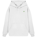 Monster Oversize Hoodie 350 g/m² – Bio-Baumwolle, grüne Stickerei Namma Markt
