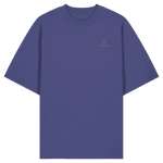 Silence Oversize T-Shirt 200 g/m² – Bio-Baumwolle, goldene Stickerei