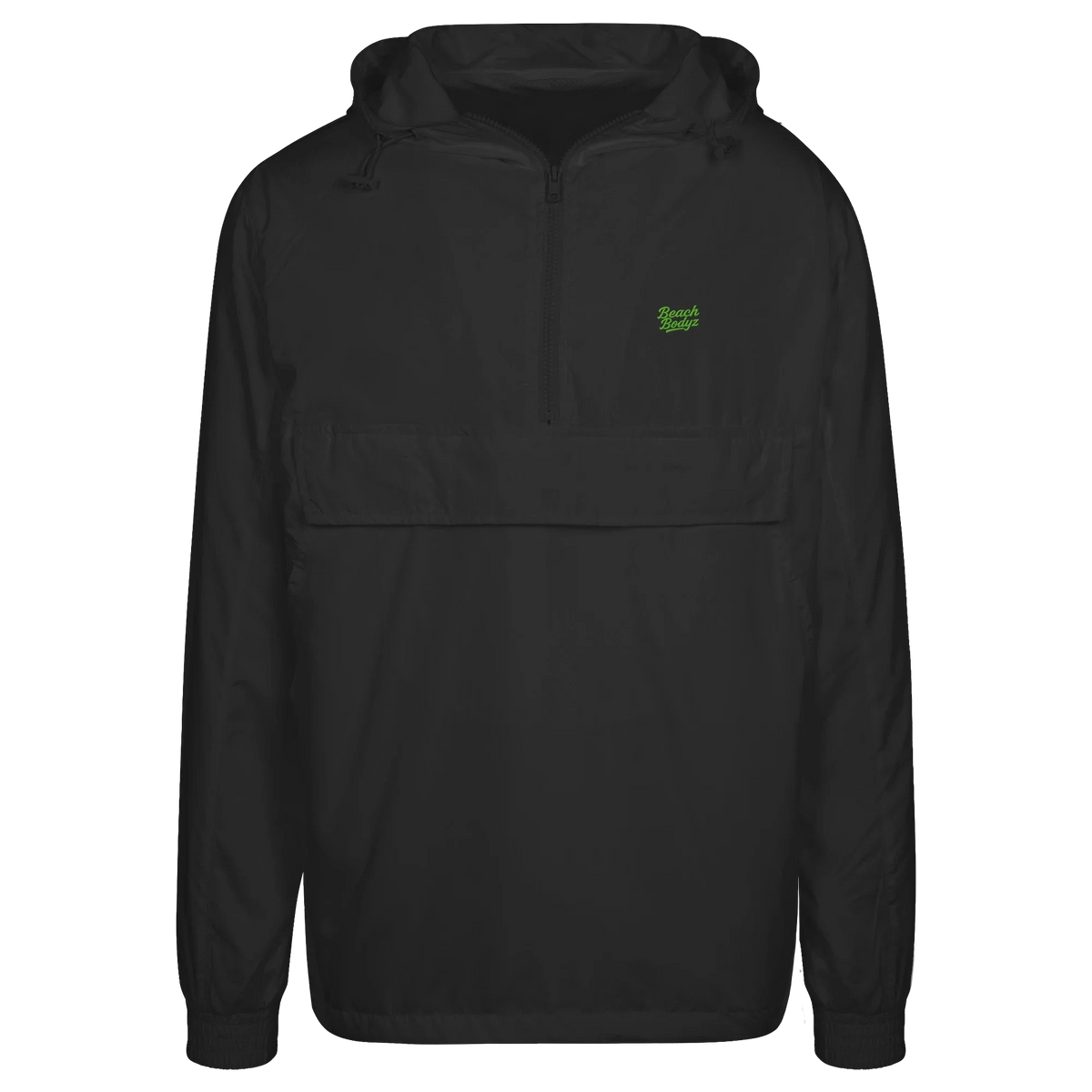 Monster Windbreaker – grüne Stickerei