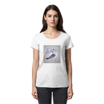 Wattvogel Motiv mit Nordsee Möwe  - Womens Premium Classic T-Shirt