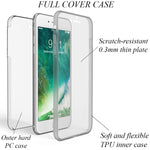 NALIA 360° Hülle für iPhone 7 Plus / 8 Plus – Vorne & Hinten Schutz – 360GUARD (Full-Body Case) – Marke aus Berlin
