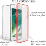 NALIA 360° Hülle für iPhone 7 Plus / 8 Plus – Vorne & Hinten Schutz – 360GUARD (Full-Body Case) – Marke aus Berlin