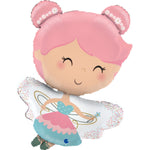 Shape Folienballon "Fee" | 69 cm