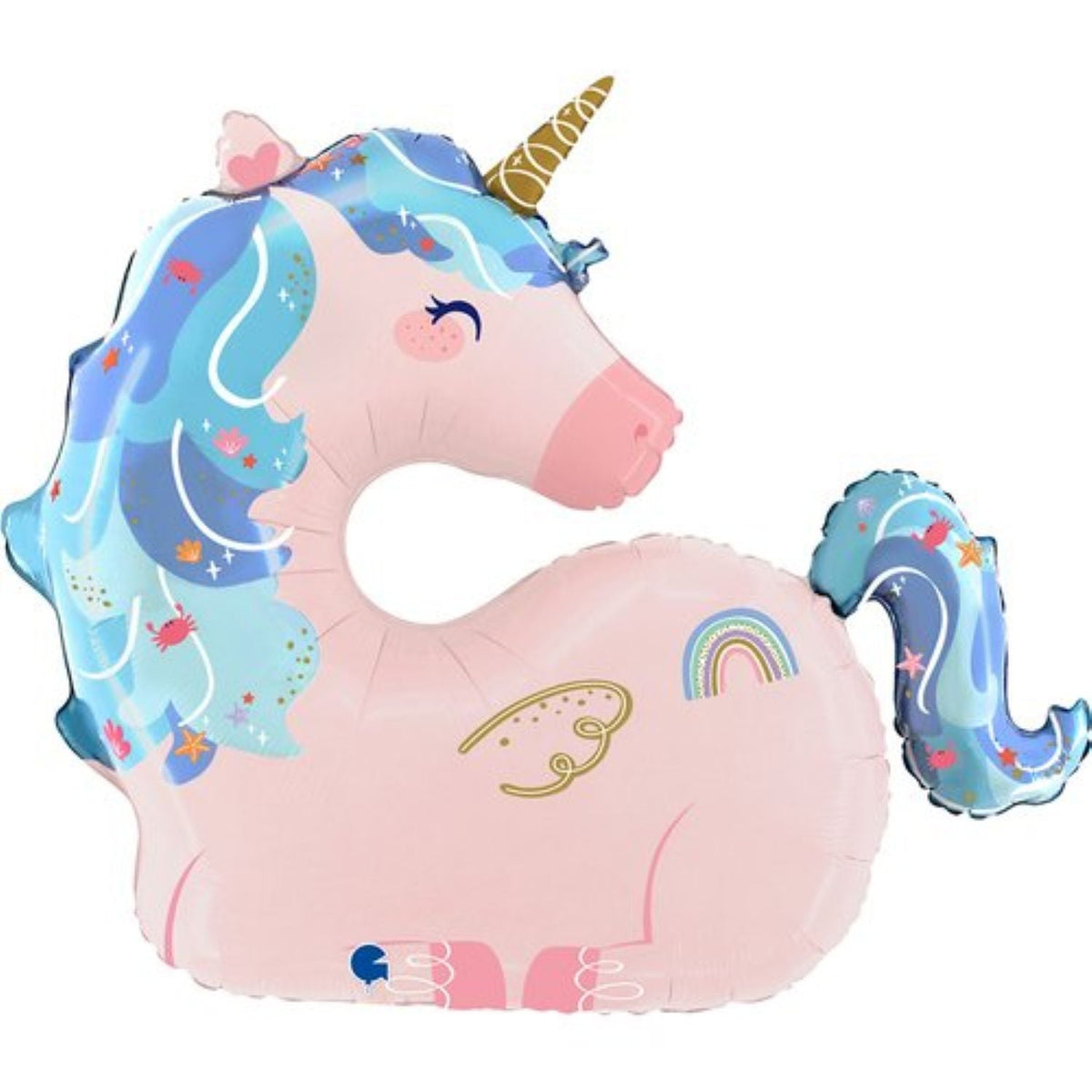 Shape Folienballon "Einhorn" | 76 cm